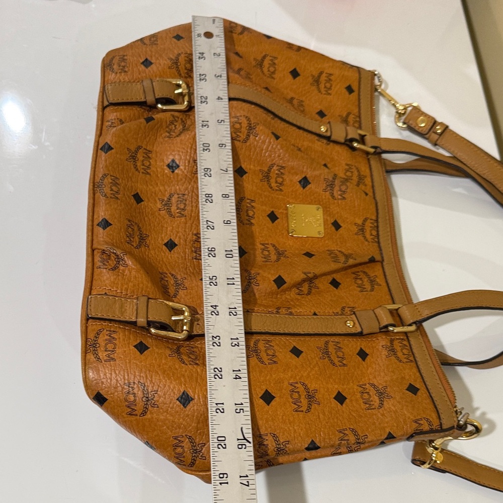 Authentic MCM Cognac MCM Crossbody Women’s designer handbag - Picture 13 of 13